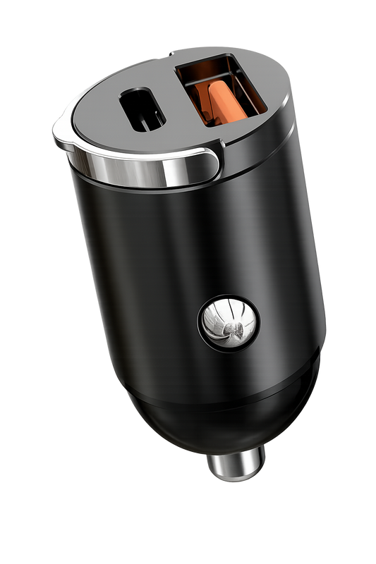 Dual Port Mini USB Car Charger