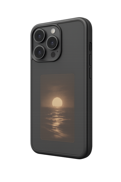 NFC E-Ink Display Smart Case for iPhone 16/15/14/13 Pro Max